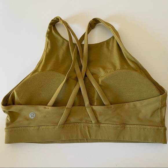 Lululemon Grape Leaf High Neck Energy Bra Size 6 - Picture 5 of 5